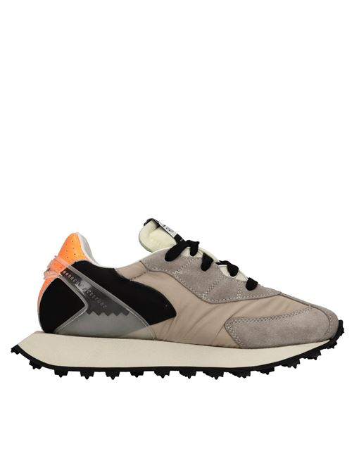 Sneakers modello IBERICA camoscio e tessuto RUN OF | IBERICA WBEIGE-GRIGIO-NERO-ARANCIO
